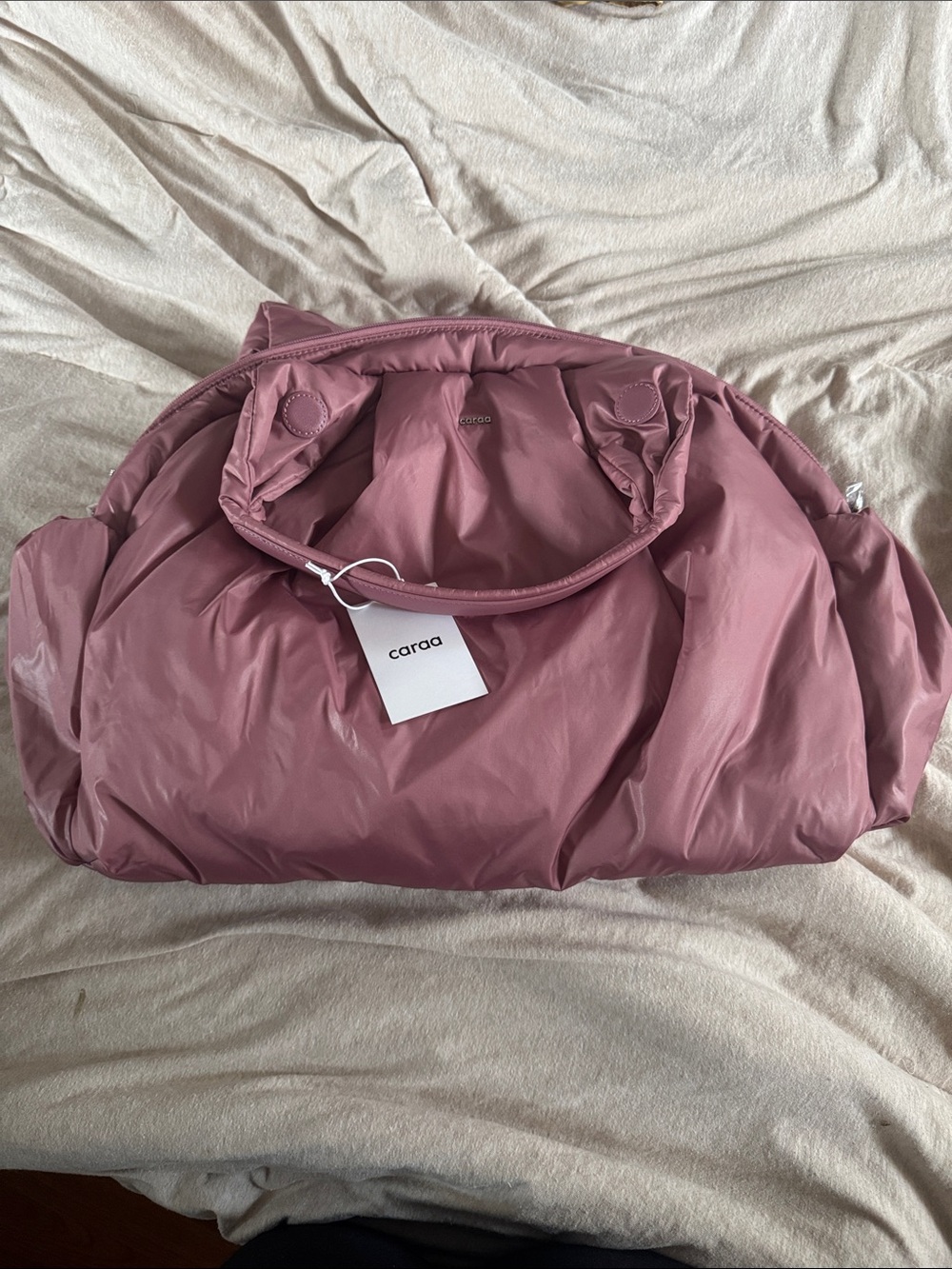 caraa mesa rose nimbus large bag NWT